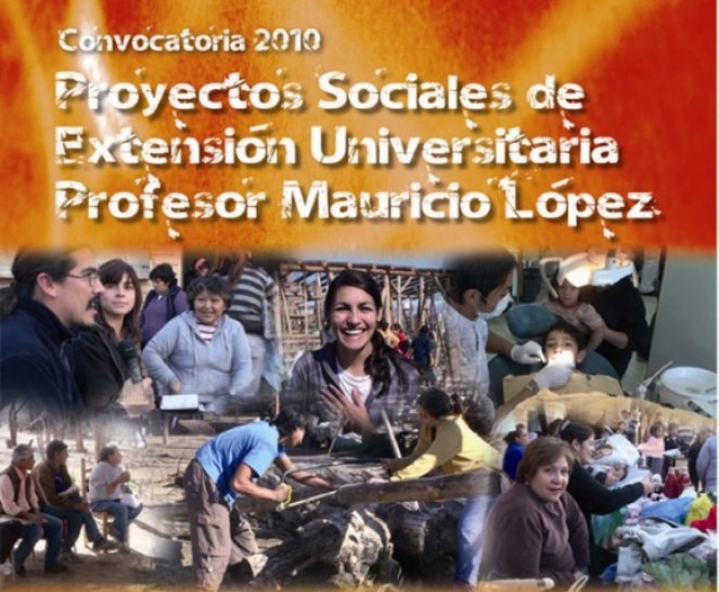 imagen Resultados de la Convocatoria 2010 de los Proyectos Sociales de Extensión Universitaria "Prof. Mauricio López"