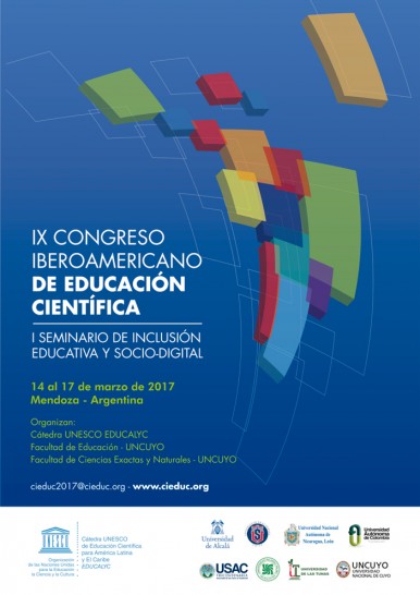 imagen La Ediunc participará del IX Congreso Iberoamericano de Educación Científica