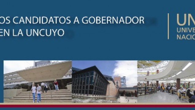 imagen Diálogo de los candidatos a gobernador de Mendoza en la UNCUYO	  