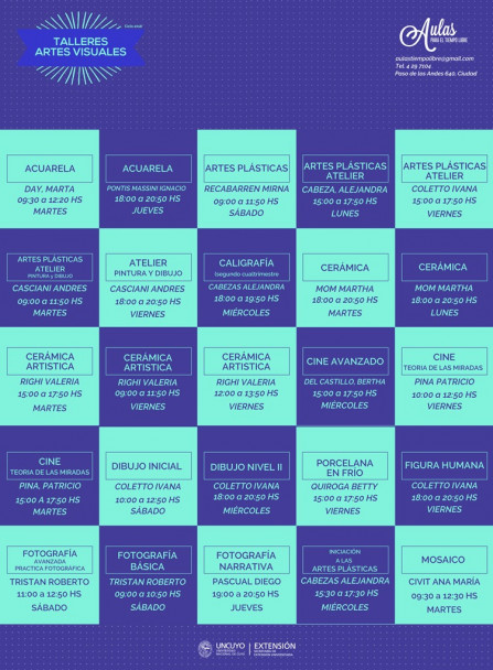 imagen Inicia el Ciclo 2018 de Talleres de Aulas para el Tiempo Libre