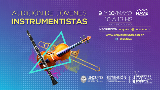 imagen Audición para jóvenes instrumentistas 