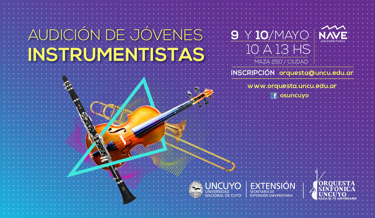 imagen Audición para jóvenes instrumentistas 