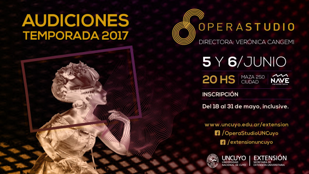 imagen Opera Studio lanza las audiciones 2017