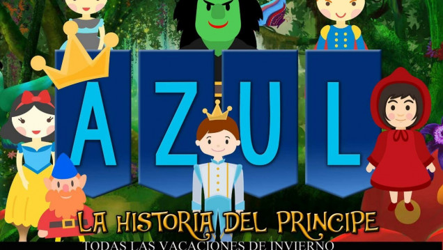 imagen Vacaciones en la Nave con la obra "Azul, la historia del príncipe"