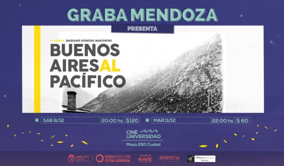 imagen Se presenta el documental «Buenos Aires al Pacífico» en la Nave Universitaria