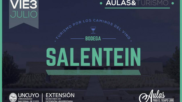 imagen Aulas&Turismo presenta "Turismo por los Caminos del Vino"