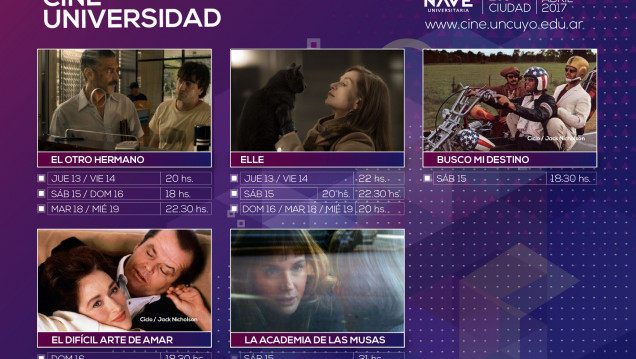 imagen Programación de Cine Universidad del 13 al 19 de abril