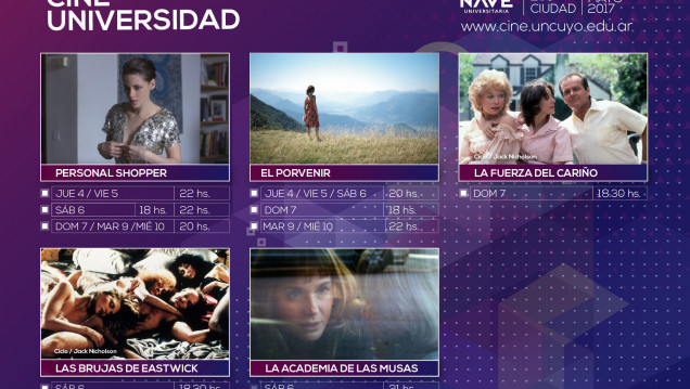 imagen Programación de Cine Universidad del 4 al 10 de mayo