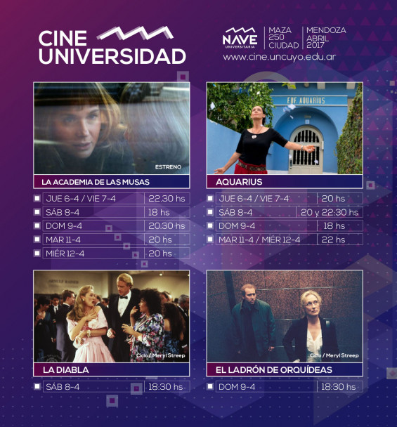 imagen Programación Cine Universidad del 6 al 12 de abril