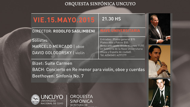 imagen Comienza la temporada 2015 de la Orquesta Sinfónica en la Nave Universitaria