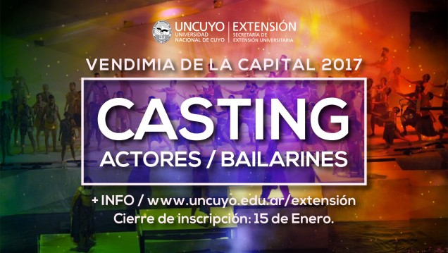 imagen Casting para artistas que deseen participar de la Vendimia de Capital 2017