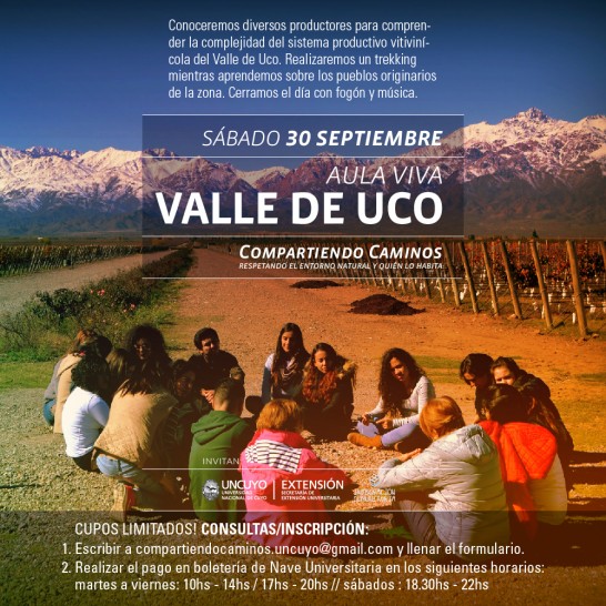 imagen Compartiendo Caminos visita el Valle de Uco