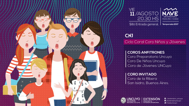 imagen El Coro de Niños y Jóvenes ofrece un nuevo Ciclo de Coral en la Nave Universitaria 