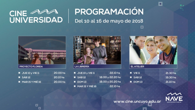 imagen Programación de Cine Universidad del 10 al 16 de mayo