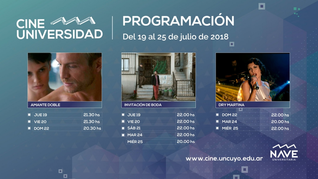 imagen Programación de Cine Universidad del 19 al 25 de julio. ¡Especial vacaciones de invierno!