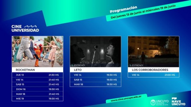 imagen Programación Cine Universidad del 13 al 19 de junio