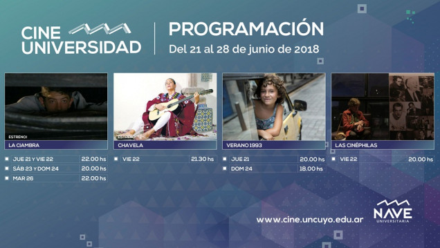 imagen Programación de Cine Universidad del 21 al 27 de junio