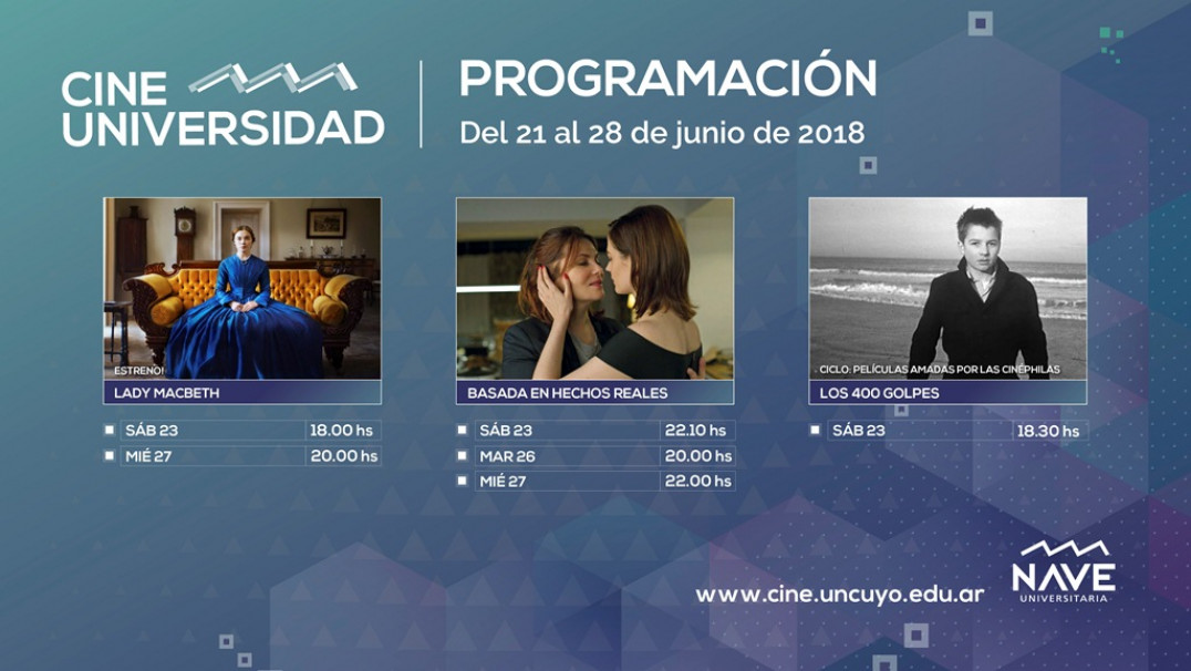 imagen Programación de Cine Universidad del 21 al 27 de junio