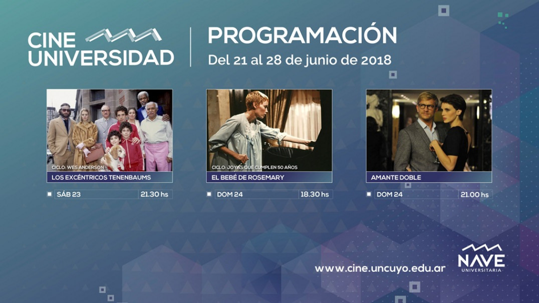 imagen Programación de Cine Universidad del 21 al 27 de junio