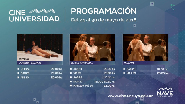 imagen Nuevas pelis en la programación del Cine Universidad