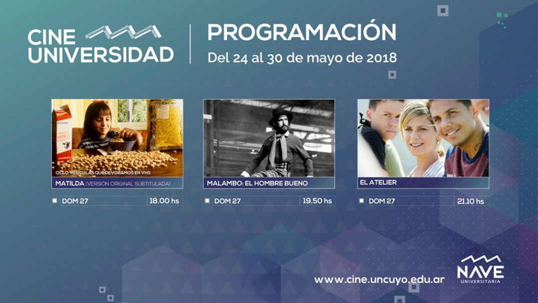 imagen Nuevas pelis en la programación del Cine Universidad