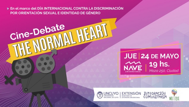 imagen Cine-Debate en el Día Internacional contra la Discriminación por Orientación Sexual e Identidad de Género