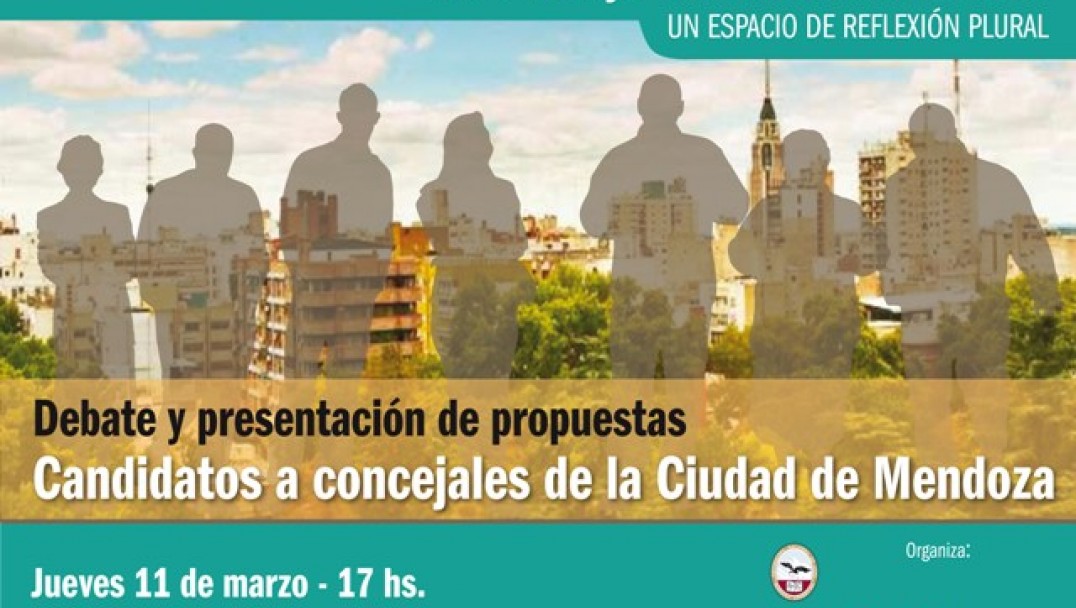 imagen Debate de candidatos a Concejales de la Ciudad de Mendoza