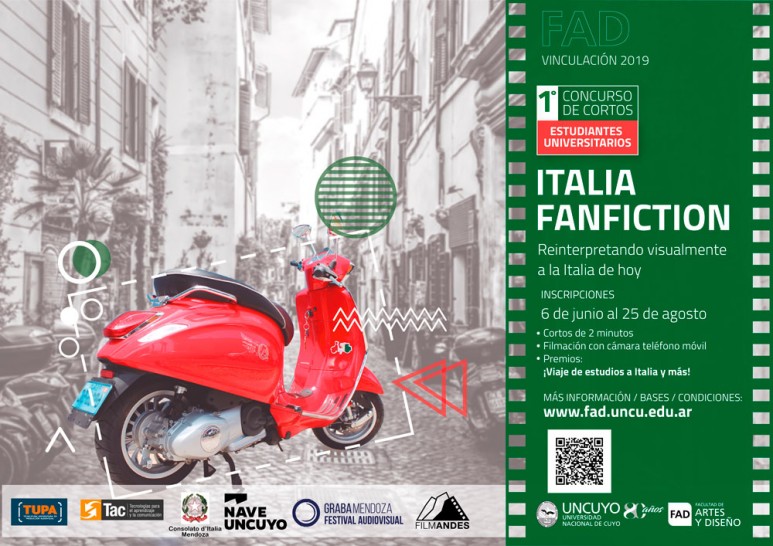 imagen Inscripciones abiertas para el concurso de cortometrajes "Italia Fanfiction"