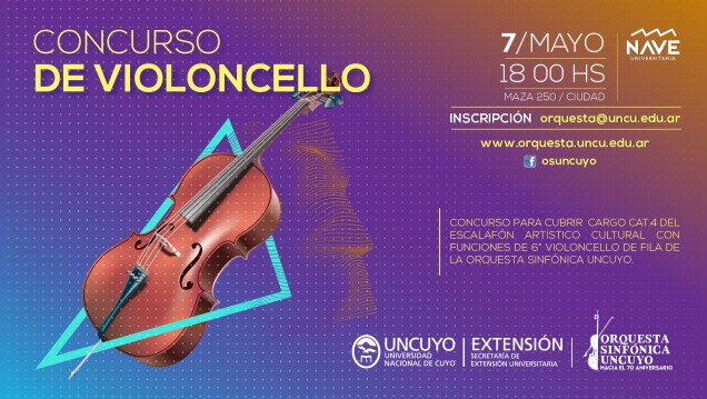 imagen La Orquesta Sinfónica llama a concurso de violoncello