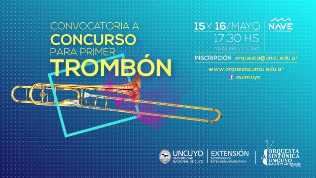 imagen La Orquesta Sinfónica llama a concurso para Primer Trombón Solista