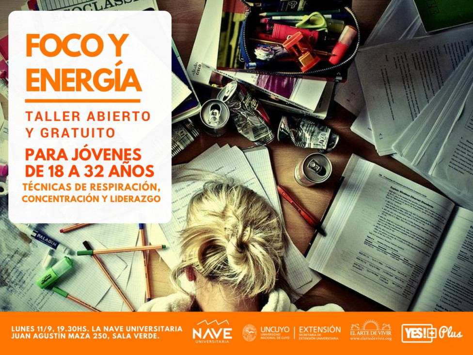 imagen Foco y energía: taller para mejorar la calidad de vida de los jóvenes 