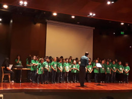 imagen CORO PREPARATORIO DE NIÑOS de la UNSJ (San Juan). Dir. Prof. Jorge Fuentes