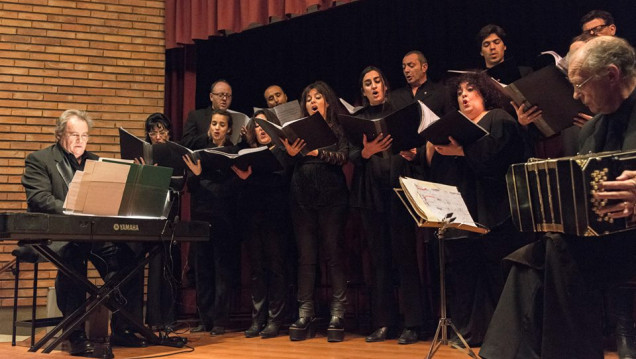 imagen El Coro de Cámara de la UNCUYO homenajeó a Gardel