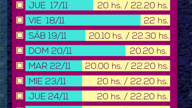 imagen Programación del Cine Universidad del 17 al 30 de noviembre