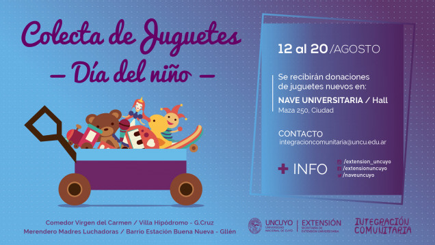 imagen Colecta de juguetes por el Día de la Niño