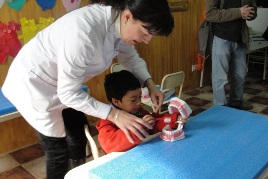 imagen Niños de 3 y 4 años de Las Heras aprenden a cuidar sus bocas