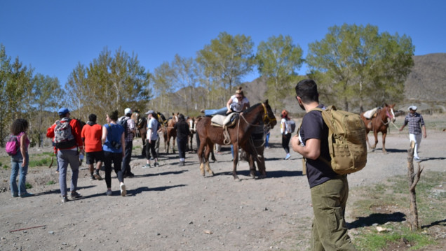 imagen La montaña fue el destino elegido para un nuevo Compartiendo Caminos