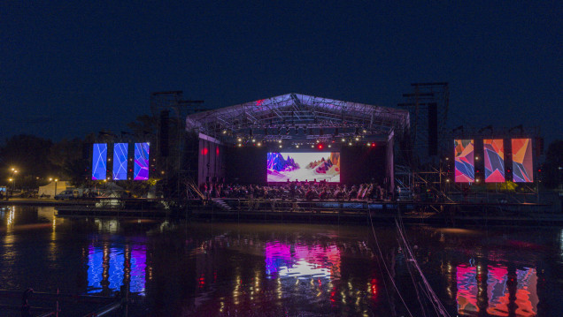 imagen Un año más de electrosinfonías en el Parque Central