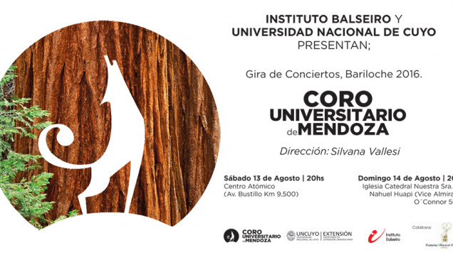 imagen El Coro Universitario de Mendoza presenta dos conciertos en el Balseiro