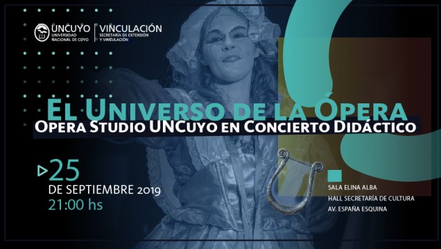 imagen Ópera Studio brindará un concierto didáctico: "El Universo De La Opera"