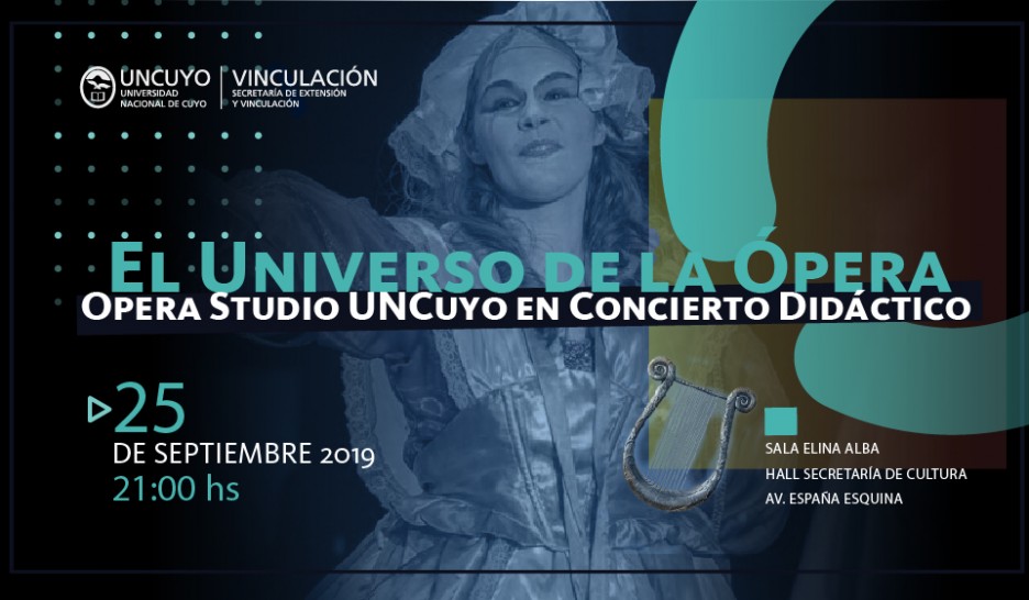 imagen Ópera Studio brindará un concierto didáctico: "El Universo De La Opera"