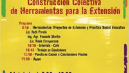 imagen Encuentro Práctica Social. Construcción colectiva de herramientas para la extensión