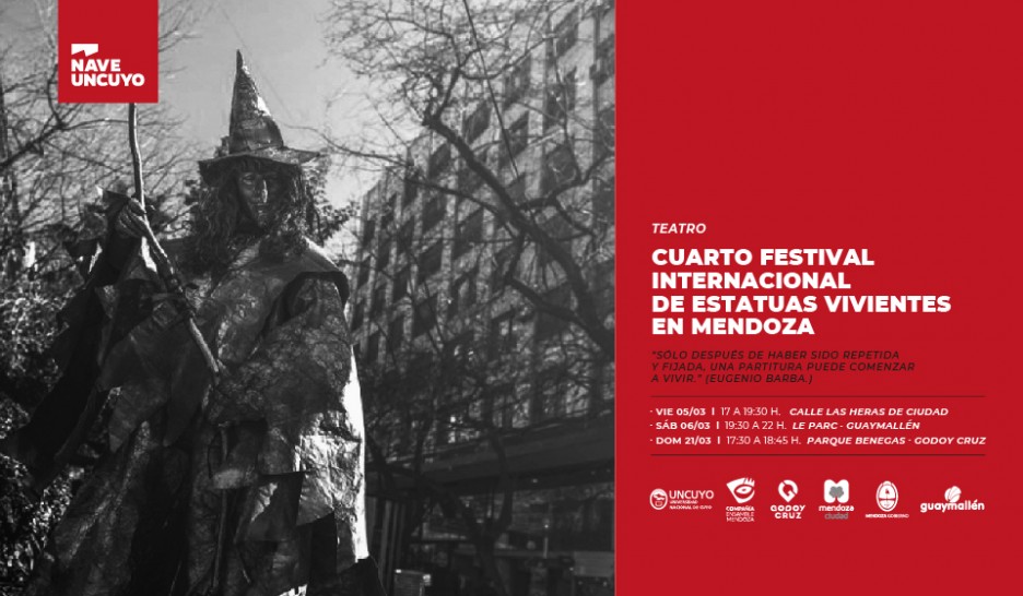 imagen Se viene el Festival Internacional de Estatuas Vivientes 2021