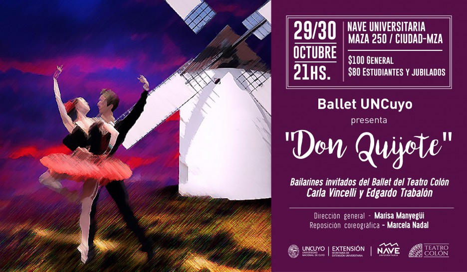 imagen El Ballet de la UNCuyo estrena obra basada en «Don Quijote»