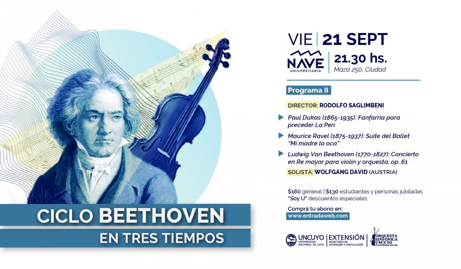 imagen Continúa el Ciclo «Beethoven en tres tiempos» de la Orquesta Sinfónica