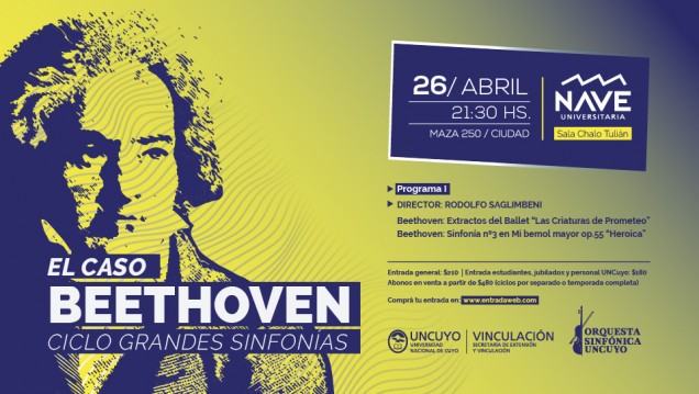 imagen Con el programa «El Caso Beethoven» comienza el ciclo dedicado a las Grandes Sinfonías