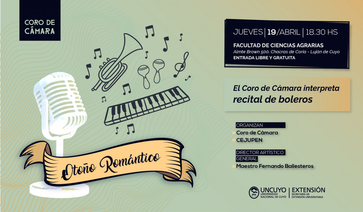 imagen El Coro de Cámara presenta su concierto «Otoño romántico»