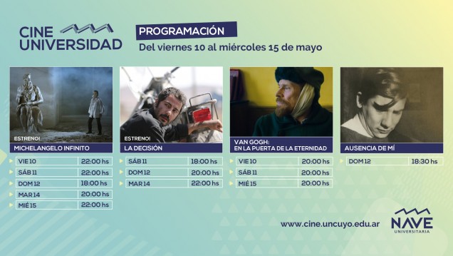 imagen Programación Cine Universidad del 9 al 15 de mayo