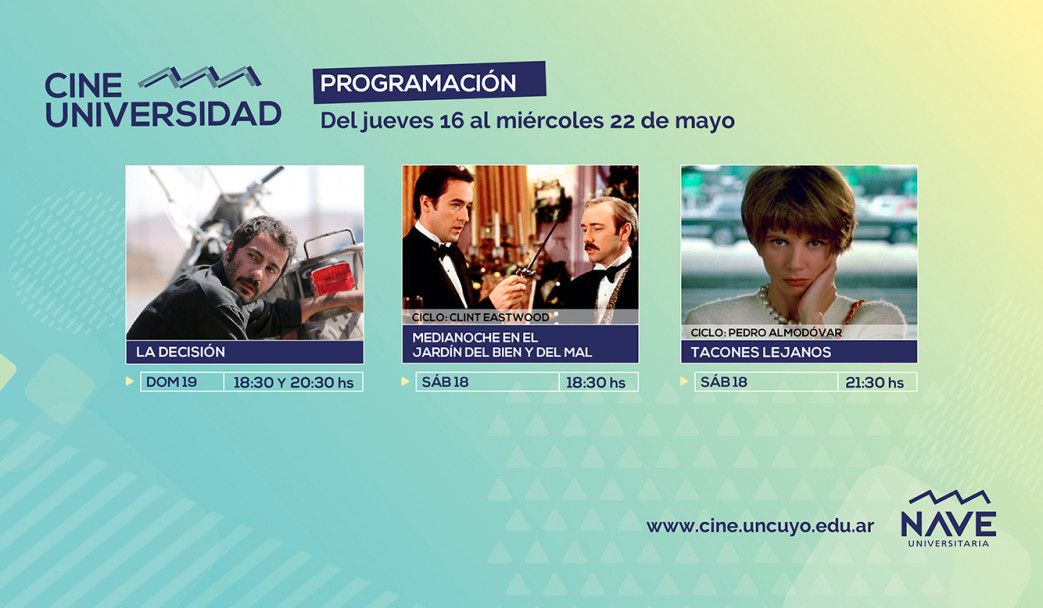 imagen Programación Cine Universidad del 16 al 22 de mayo