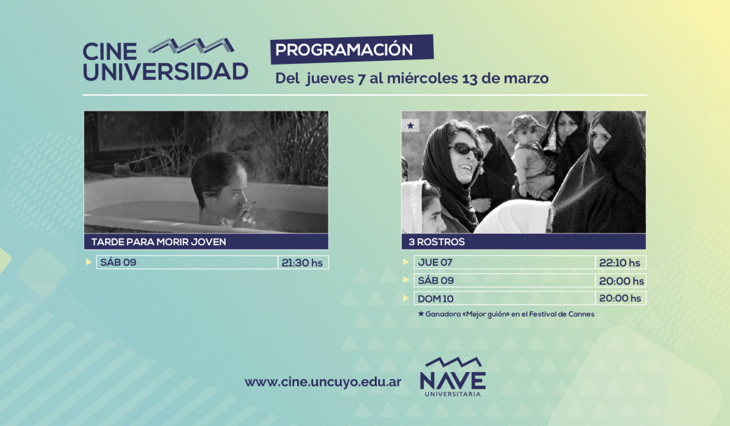 imagen Programación Cine Universidad del 7 al 13 de marzo